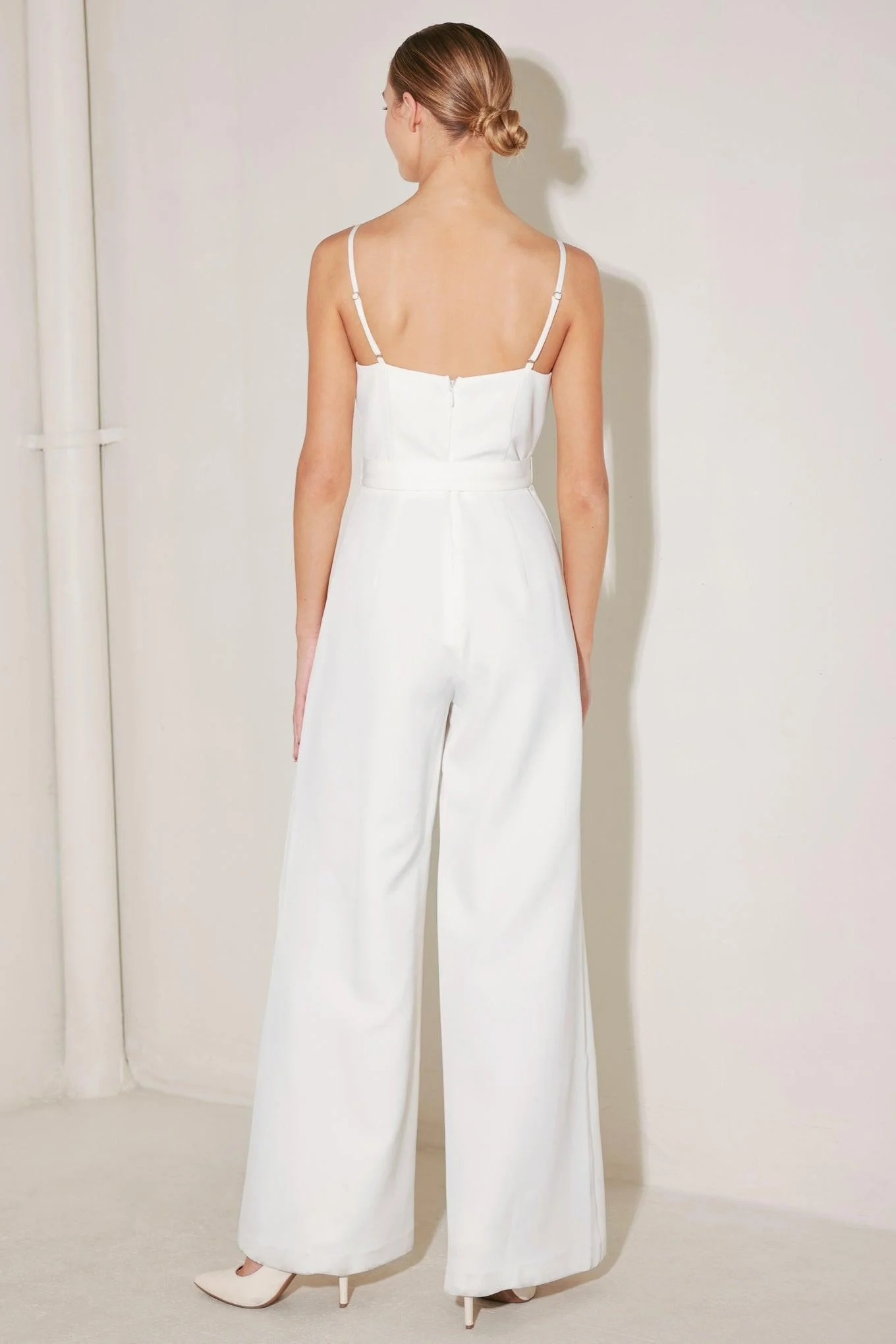 ARCTIC ELEGANCE WHITE JUMPSUIT - Image 2