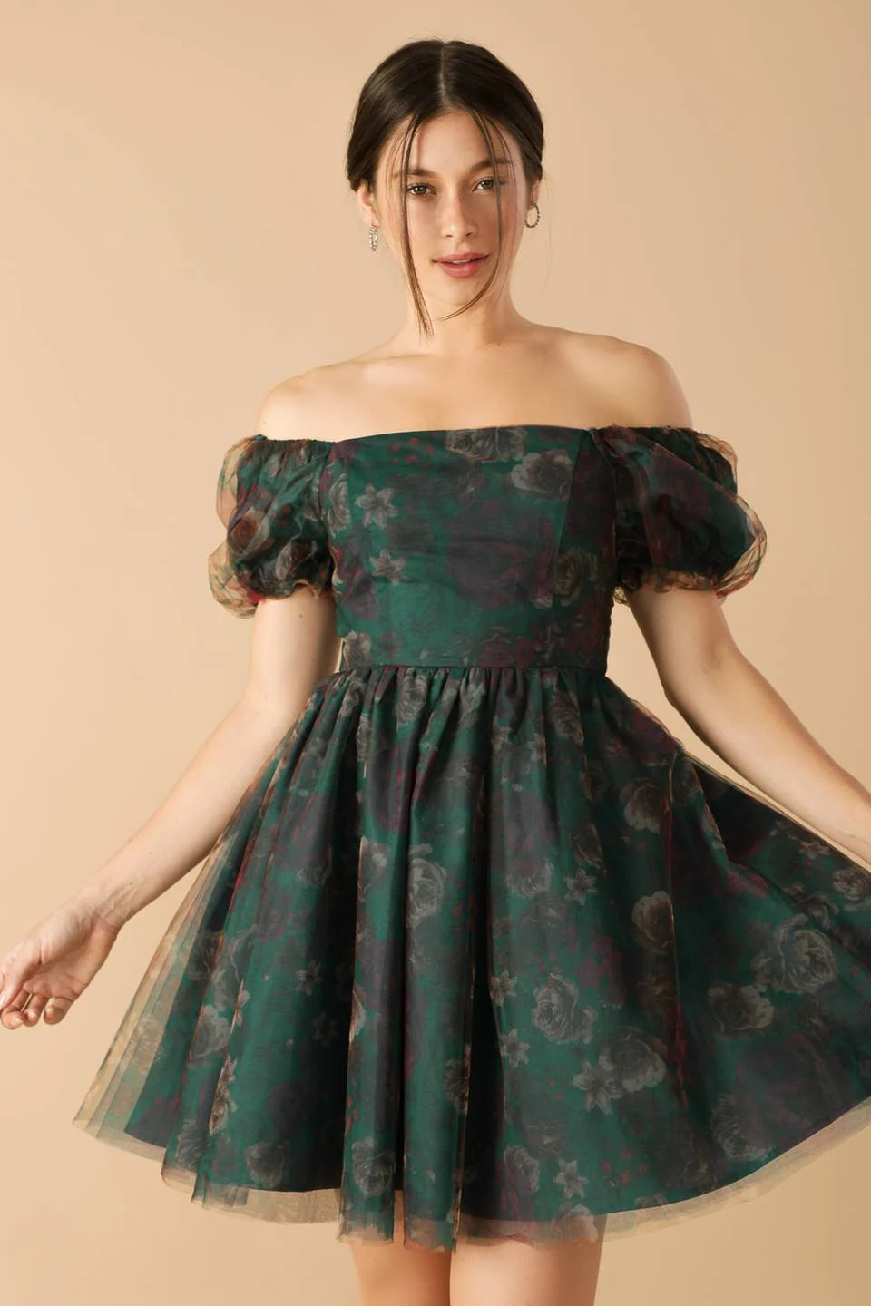 BE GOOD TO ME WOVEN ORGANZA DRESS - Image 2
