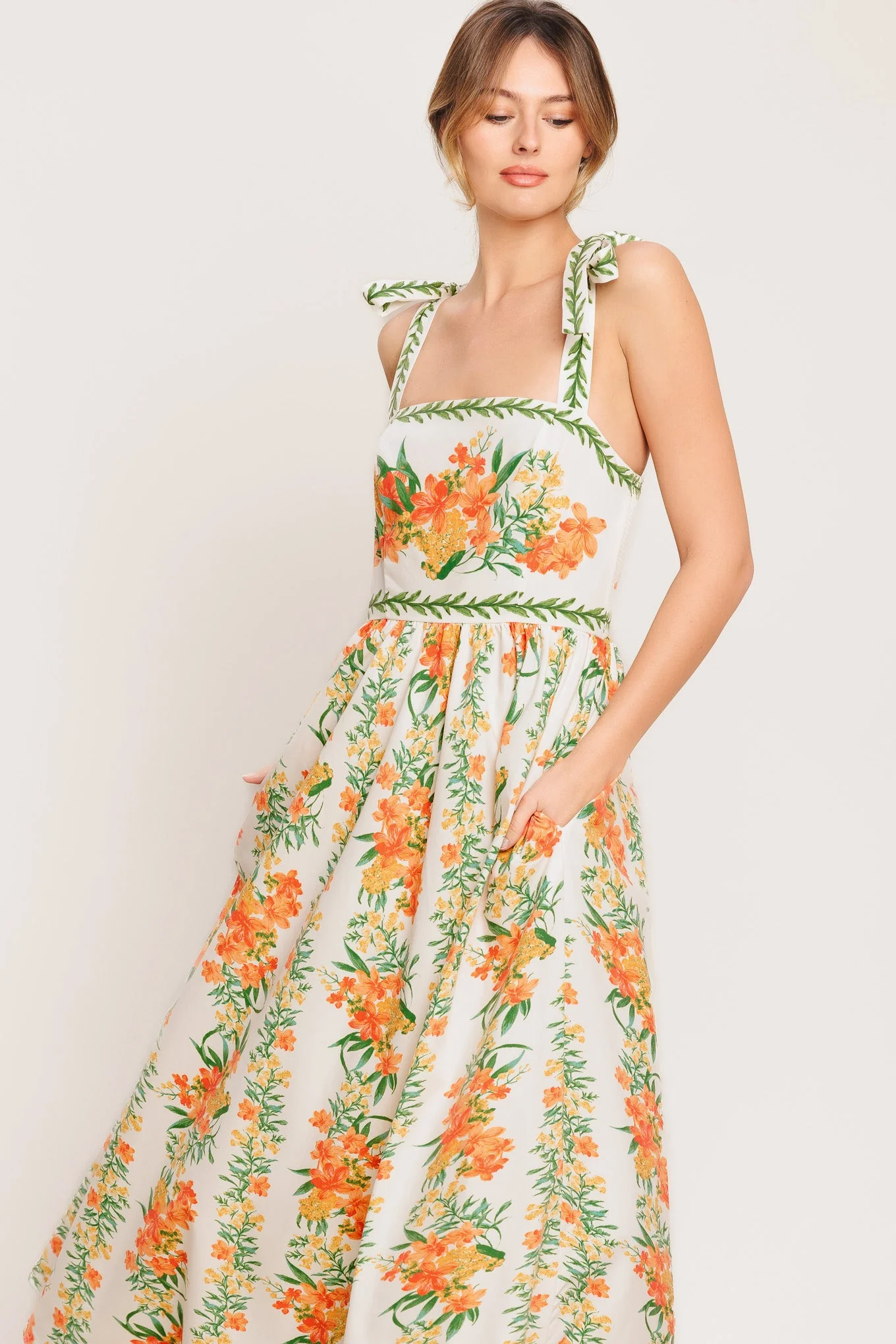 MARIGOLD BREEZE MIDI DRESS - FINAL SALE - Image 5
