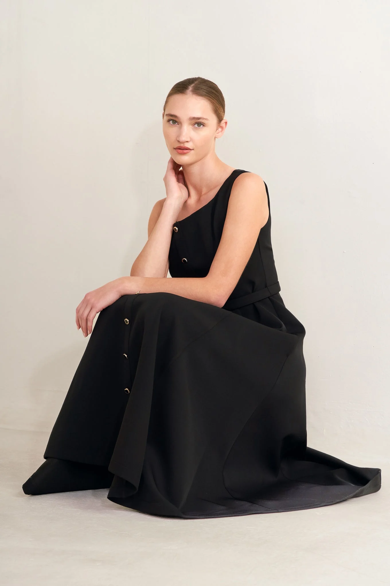 PARIS AFTER DARK MIDI DRESS - FINAL SALE - Image 6