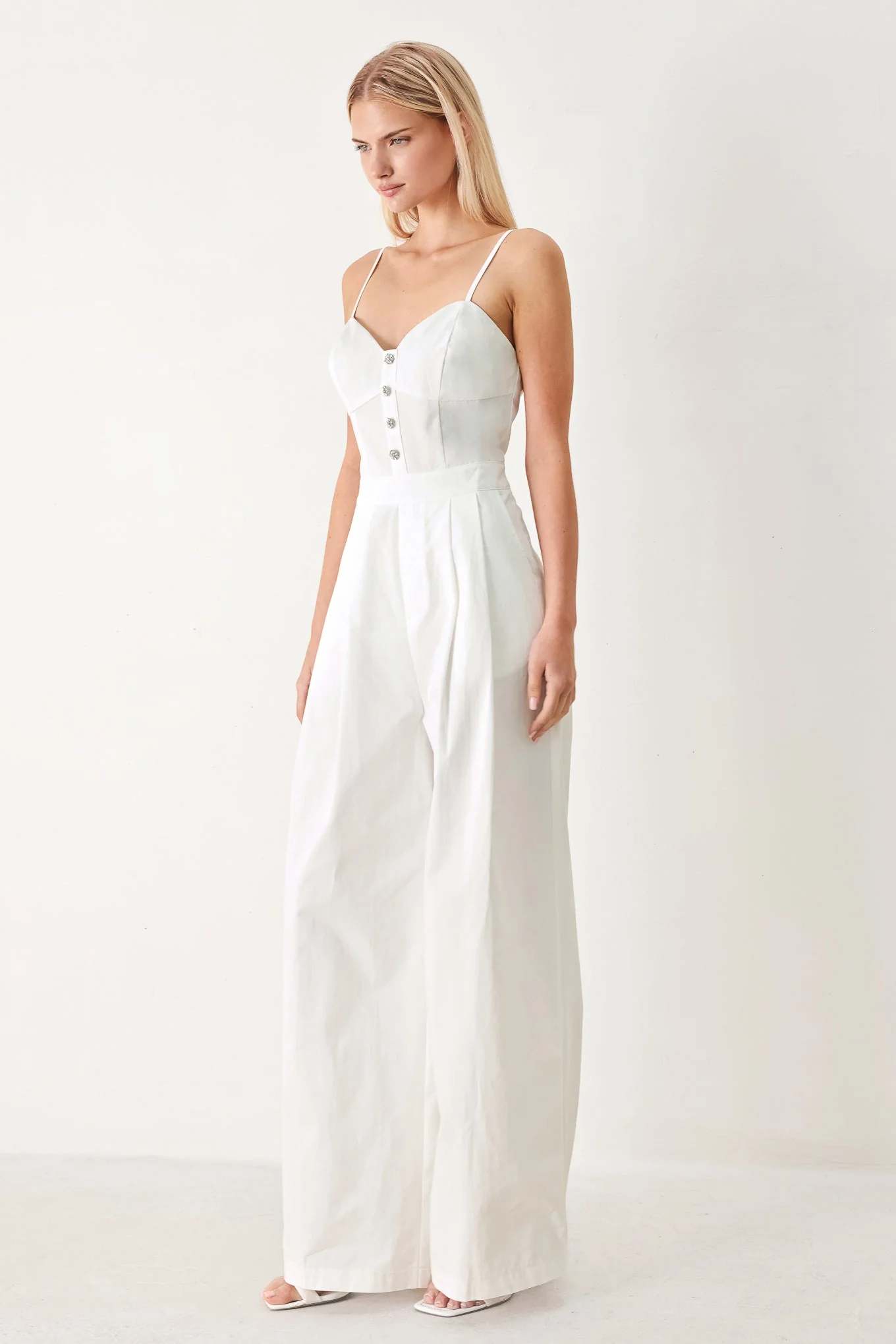 TRUE LOVE LOOK WHITE JUMPSUIT - Image 4